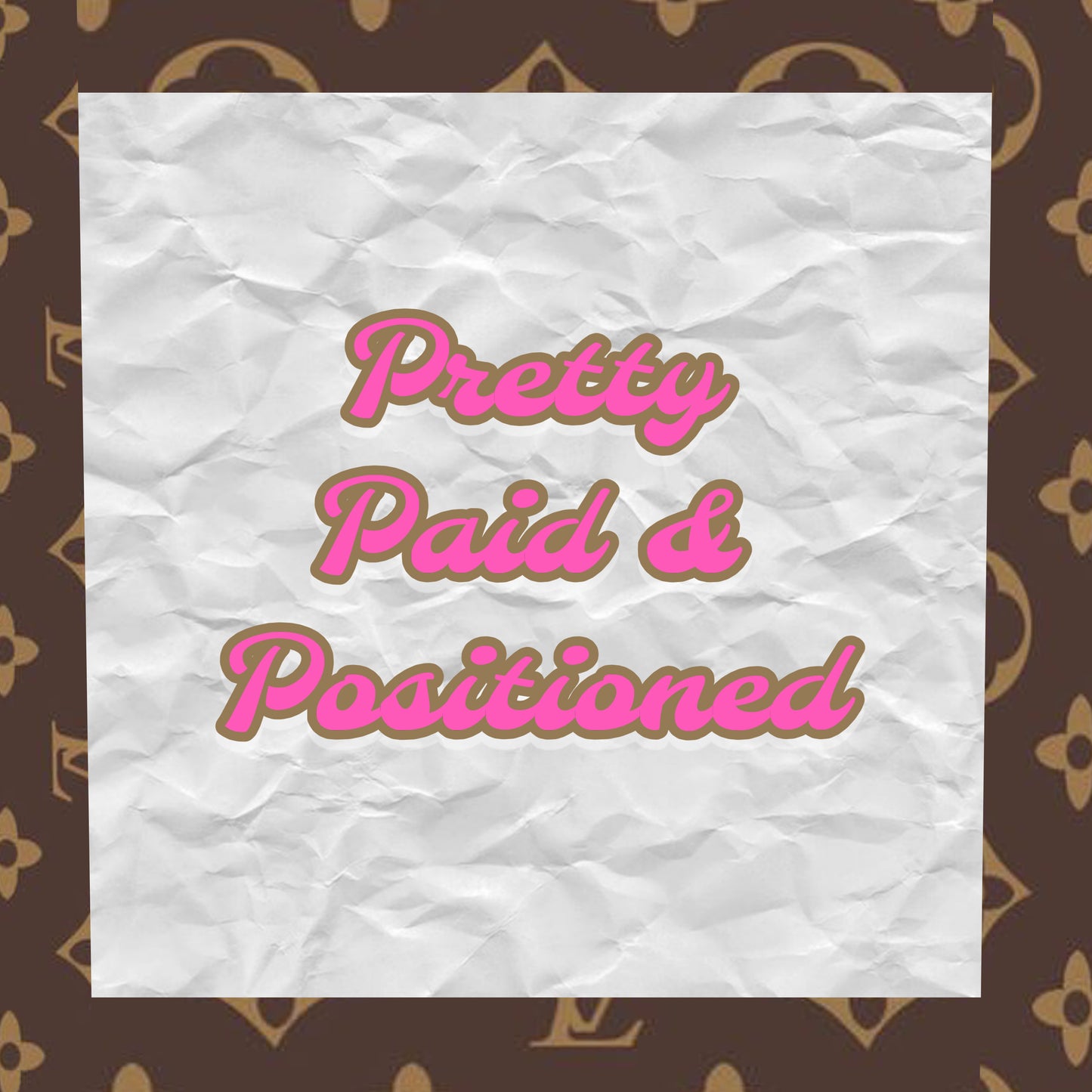 Purpose, Paid & Positioned