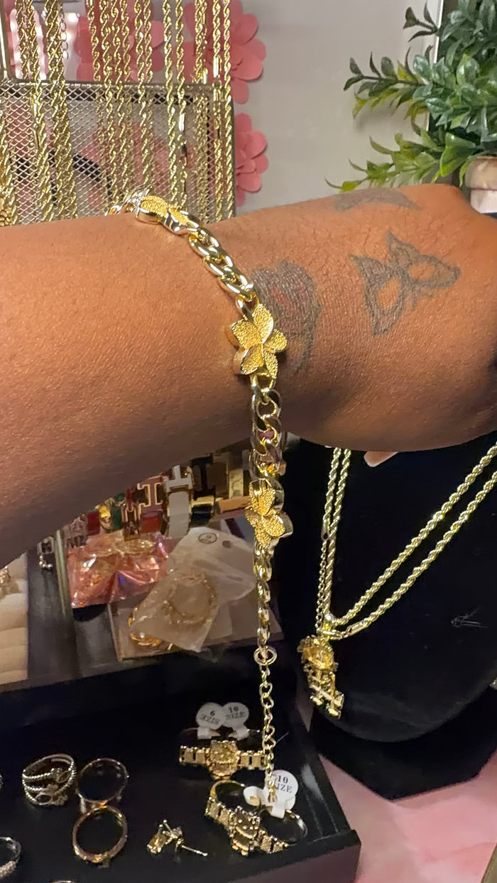 Lotus Bracelet